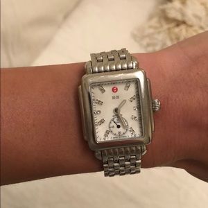Michele diamond Deco Watch